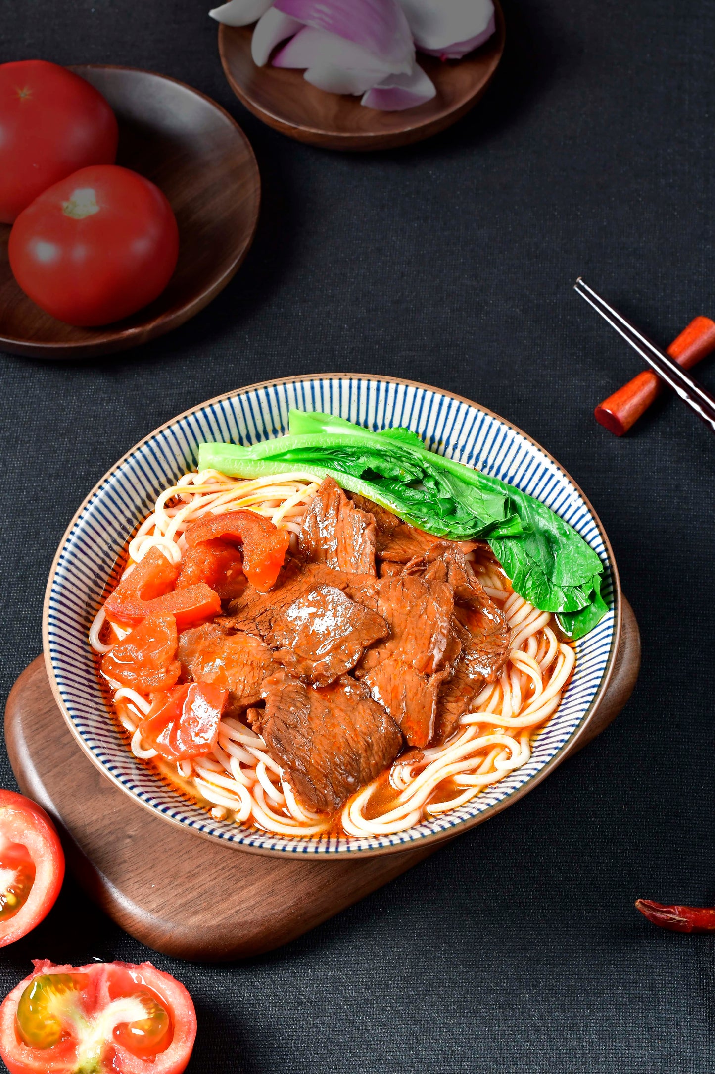 Tomato Beef Noodles