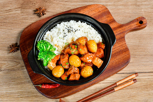 Braised Pork Belly Shaped Like Ancient Gold Ingots