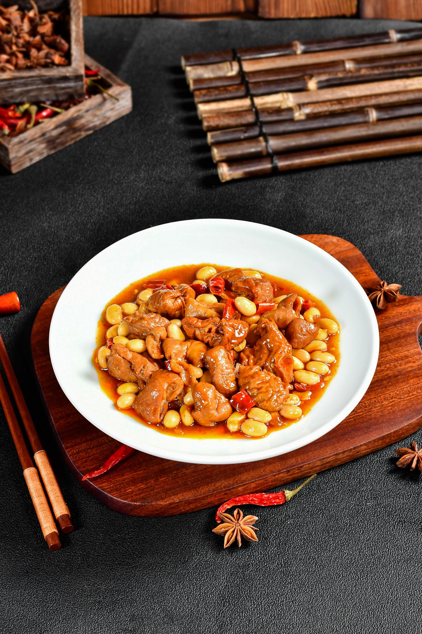 Braised Pork Intestines