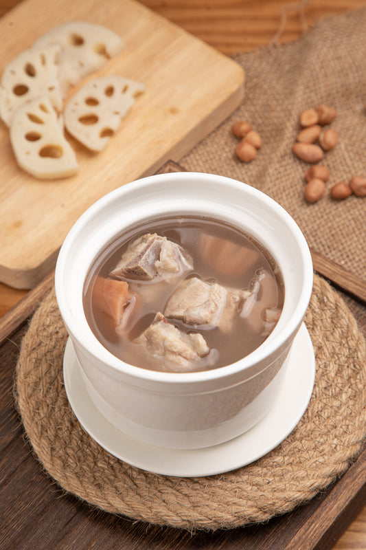 Lotus root and spine soup