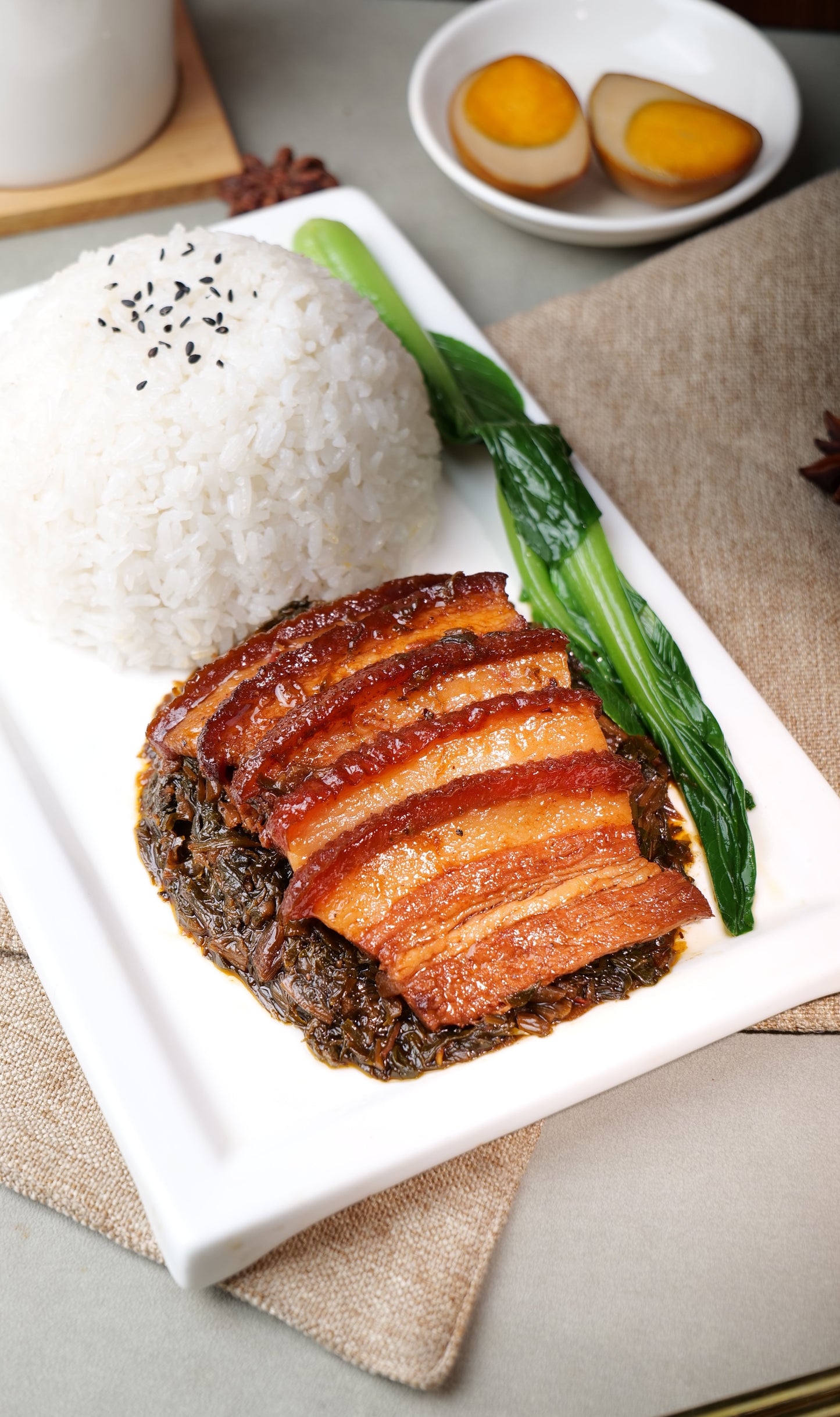 Braised Pork with Preserved Vegetables