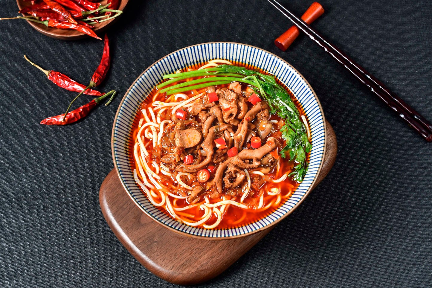 Spicy and Sour Chicken Noodles