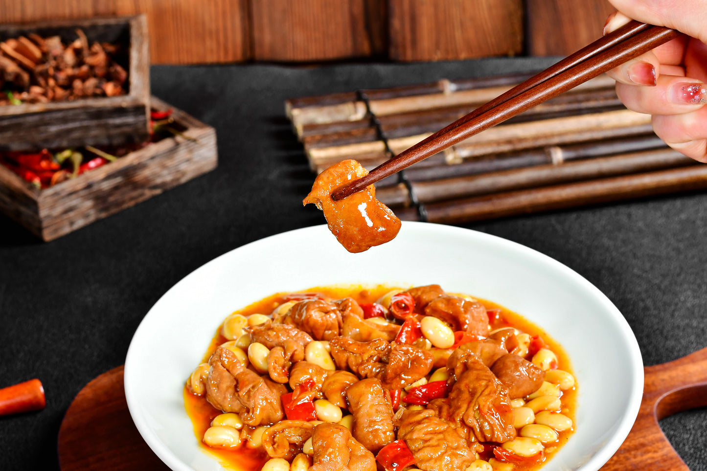 Braised Pork Intestines