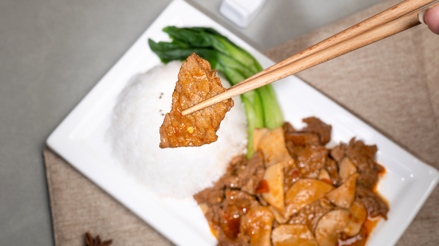 Stir-fried Yellow Beef