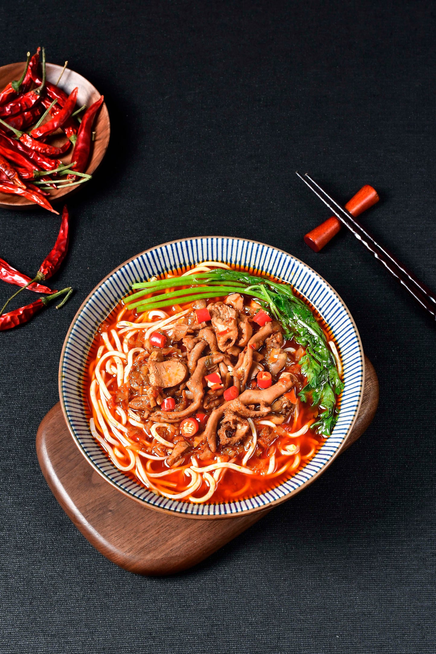 Spicy and Sour Chicken Noodles