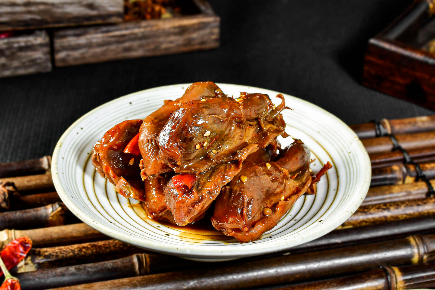 Braised Duck Gizzards