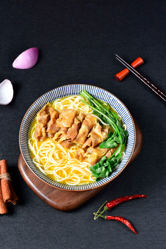 Golden Soup Beef Noodles